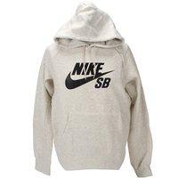 Nike SB Icon Hooded Sweat - Oatmeal Heather