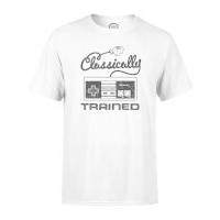 Nintendo Retro NES Classically Trained Men\'s White T-Shirt - L