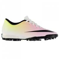 Nike Mercurial Vortex Mens Astro Turf Trainers (White-Black)