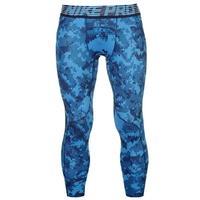 Nike HyperCool Three Quarter Camo Tights Mens