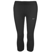 nike essential three quarter running tights mens