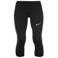 nike trail three quarter running tights mens