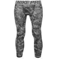 Nike HyperCool Three Quarter Camo Tights Mens