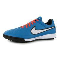 nike tiempo genio mens astro turf trainers turquoise white