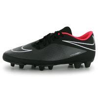 Nike Hypervenom Phade FG Mens Football Boots (Black-Hyper)