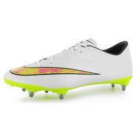 Nike Mercurial Victory SG Mens Football Boots (White-Volt)