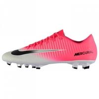 nike mercurial victory fg mens football boots pink silver