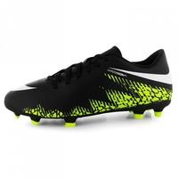 Nike Hypervenom Phade FG Mens Football Boots (Black-Green)