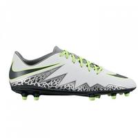 Nike Hypervenom Phelon FG Mens Football Boots (White-Green)