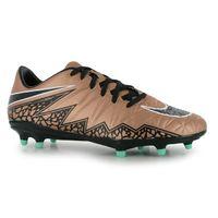 Nike Hypervenom Phelon II FG Football Boots (Gold-Black)