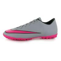 Nike Mercurial Victory Mens Astro Turf Trainers (Wolf Grey-Pink)