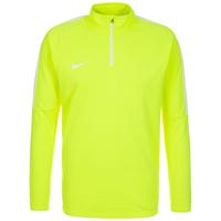 nike mens dry academy half zip drill top volt