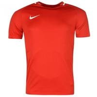 nike mens dry academy ss training top red