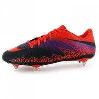 nike hypervenom phelon sg mens football boots red purple