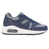 nike air max command flex ps running shoes boys midnightmid navywhite