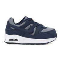 nike air max command flex td running shoes boys midnightmid navywhite