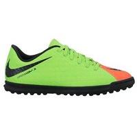 Nike Hypervenom X Phade III Turf Football Boots - Youth - Green/Orange