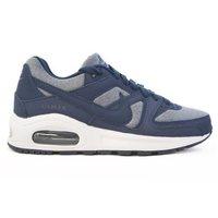 nike air max command flex gs running shoes boys midnightmid navywhite