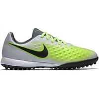 Nike Magista Opus II Turf Football Boots - Youth - Pure Platinum/Ghost Green/Hyper Turquoise/Black