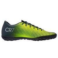 Nike MercurialX Vapor XI CR7 Turf Football Boots - Youth - Seaweed/Volt/Hasta/White