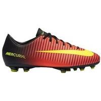 Nike Mercurial Vapor XI FG Football Boots - Youth - Total Crimson/Volt/Black/Pink Blast