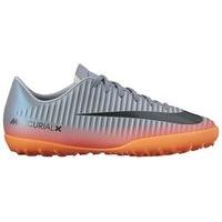 Nike MercurialX Victory VI CR7 Turf Football Boots - Youth - Cool Grey/Total Grey/Metallic Hematite