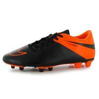 Nike Hypervenom Phade FG Football Boots (Black-Orange)