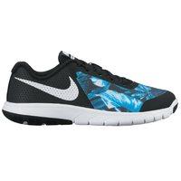 Nike Flex Experience 5 Print Kids Running Shoes - Black/White