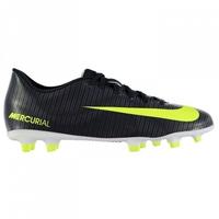Nike Mercurial Vortex CR7 FG Mens Football Boots (Black-Volt)