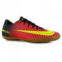 nike mercurial victory mens indoor court trainers crimson volt