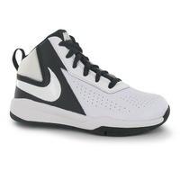 nike team hustle d7 childrens hi top trainers