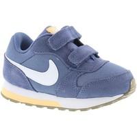 nike md runner 2 boyss childrens shoes trainers in blue
