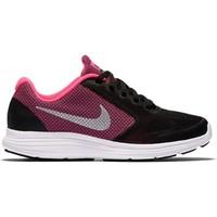 nike revolution 3 girlss childrens shoes trainers in black