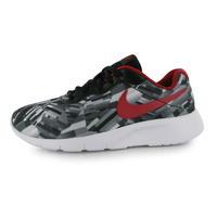 nike tanjun print junior trainers