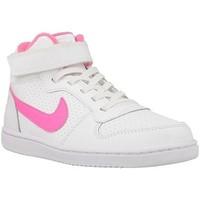 Nike Court Borough Mid girls\'s Children\'s Shoes (High-top Trainers) in white