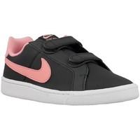 nike court royale psv girlss childrens shoes trainers in pink