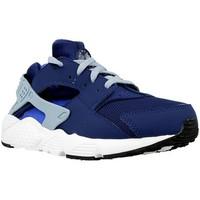 Nike Huarache Run PS girls\'s Children\'s Shoes (Trainers) in Blue