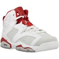 Nike Air Jordan 6 Retro BG boys\'s Children\'s Basketball Trainers (Shoes) in White