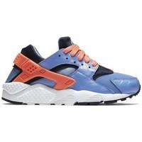 nike huarache boyss childrens shoes trainers in blue