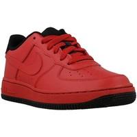 Nike Air Force 1 GS boys\'s Children\'s Shoes (Trainers) in Red
