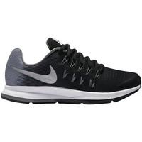 nike zoom pegasus 33 girlss childrens shoes trainers in white