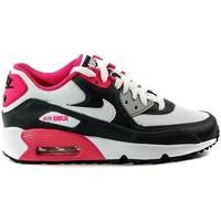 nike air max 90 mesh boyss childrens shoes trainers in white