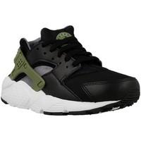 Nike Huarache Run GS boys\'s Children\'s Shoes (Trainers) in Black