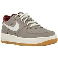 Nike Air Force 1 LV8 GS girls\'s Children\'s Shoes (Trainers) in BEIGE