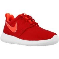 nike rosherun gs girlss childrens shoes trainers in white