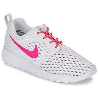 Nike ROSHE ONE FLIGHT WEIGHT BREATHE JUNIOR girls\'s Children\'s Shoes (Trainers) in white
