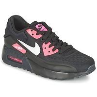 Nike AIR MAX 90 ULTRA SE girls\'s Children\'s Shoes (Trainers) in black