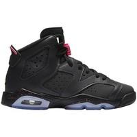Nike Air Jordan VI Retro GS boys\'s Children\'s Shoes (High-top Trainers) in Black