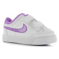 Nike Capri 3 Leather Infant Girls Trainers