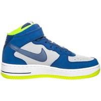 nike air force 1 mid gs girlss childrens shoes high top trainers in bl ...